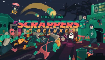Игра PixelJunk Scrappers Deluxe для ПК (Ключ активации Steam)