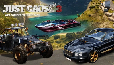Дополнение Just Cause 3: Weaponized Vehicle Pack для ПК (Ключ активации Steam)