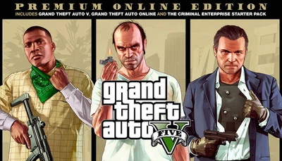 Игра Grand Theft Auto V: Premium Online Edition для Xbox One/Series - США (Ключ активации)