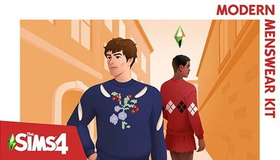 Дополнение The Sims 4 Мужская мода — Комплект для ПК (Ключ активации EA App)