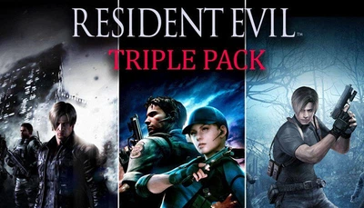 Игра Resident Evil Triple Pack для Xbox One/Series - США (Ключ активации)