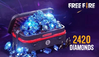 Дополнение Garena Free Fire: 2420 Diamonds для ПК (Ключ активации)