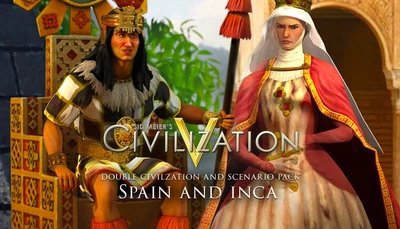 Дополнение Civilization V - Civilization and Scenario Double Pack: Spain and Inca для ПК (Ключ активации Steam)