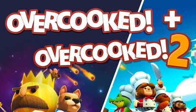 Гра Overcooked! 1 & 2 Bundle для ПК (Ключ активації Steam)