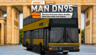 Дополнение OMSI 2 Add-On MAN DN95 для ПК (Ключ активации Steam)