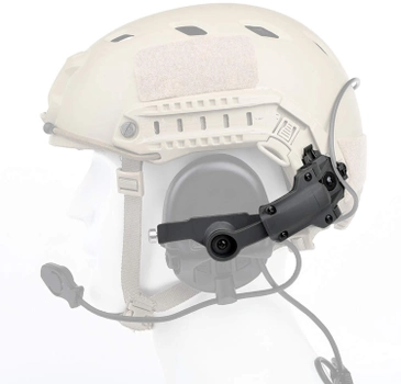 Кріплення адаптер Чебурашка на каску шолом для навушників Sordin (Grey) (SD-ACH-25G)