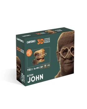 3D Пазл Картонный Cartonic Элтон Джон 118 деталей