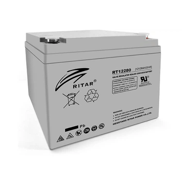 Аккумуляторная батарея AGM RITAR RT-12280G 12V 28Ah
