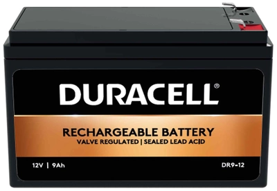 Аккумуляторная батарея Duracell AGM 12V-9Ah (DR9-12)