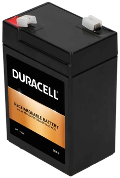 Аккумуляторная батарея Duracell 6V 4Ah AGM (DR4-6)