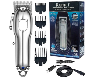 Профессиональная машинка триммер для стрижки Kemei KM-1755