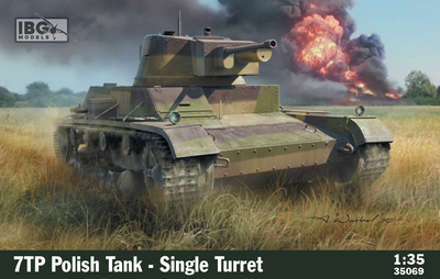 Model plastikowy IBG 7TP Polish Tank Single Turret (5907747901759)
