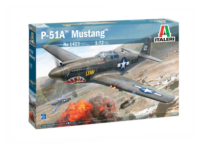 Model plastikowy Italeri P-51A Mustang (8001283014236)