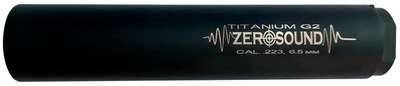 Глушник Zero Sound TITANium G2 кал. 223 Rem - 6,5 Creedmoor. Різьблення 1/2"-20 UNF