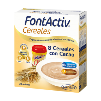 Kaszka ryżowa dla dzieci Ordesa Fontactiv Cereal Rice Cream 600 g (8426594056131)