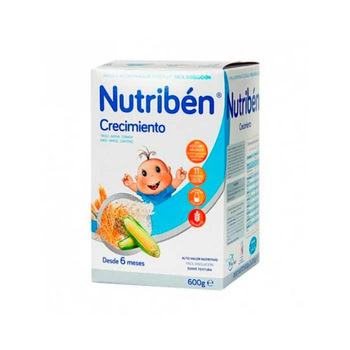 Kaszka wieloziarnista dla dzieci Nutriben Nutribn Growth Cereals 600 g (8430094056317)