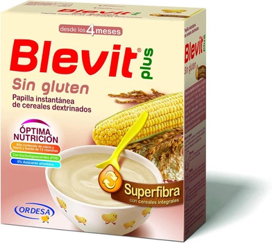 Дитяча мультизлакова каша Ordesa Blevit Cereals 8 Superfiber Plus Dextrinated 400 г (8426594018443)