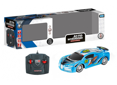 Auto Artyk Funny Toys for Boys Wyścigówka zdalnie sterowana niebieska (5901811132575)