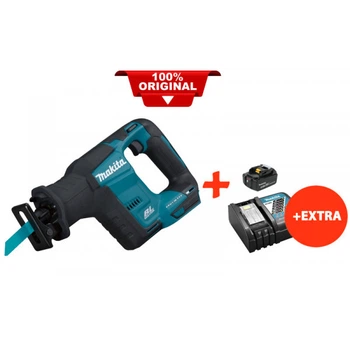 Аккумуляторная ножовка Makita DJR188Z+акк.18V 5 Ah+быстрозарядное ЗУ (DJR188RT)