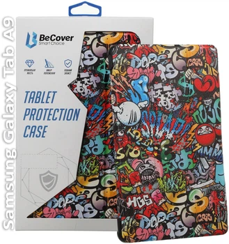 Чохол для планшета Samsung Galaxy Tab A9 SM-X115 8.7" BeCover Smart Case Graffiti (BC_709914)