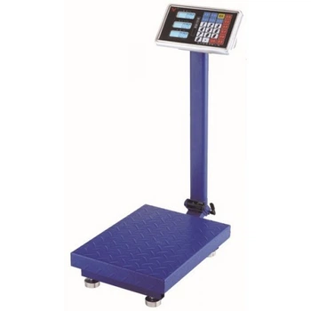 Торговые Весы DOMOTEC FOLD 350 кг 40х50 6V с железной головой усиленные