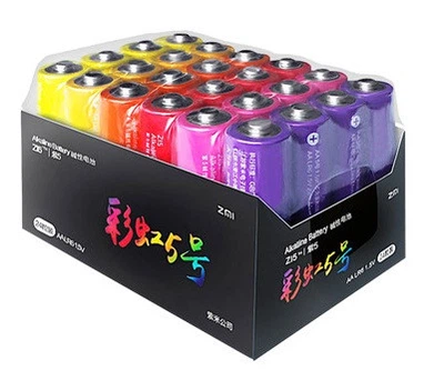 Батарейки ZMI Rainbow Zi5 AA LR06 24шт Р30402
