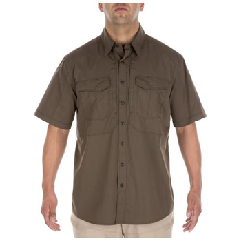 Сорочка тактична з коротким рукавом 5.11 Stryke Shirt - Short Sleeve Tundra XS