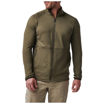 Куртка флісова 5.11 Tactical Stratos Full Zip Ranger Green L