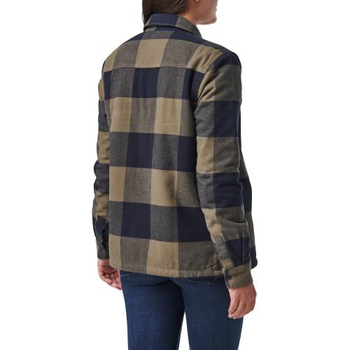 Куртка жіноча 5.11 Tactical Louise Shirt Jacket Ranger Green Plaid M