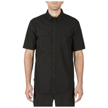 Сорочка тактична з коротким рукавом 5.11 Stryke Shirt - Short Sleeve Black 2XL