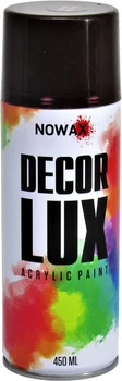 Краска аэрозольная (Nowax) Decor Lux Бордовый 450мл. (RAL 3005) (NX48025/NX65025)