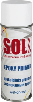 Грунт-спрей эпоксидный (SOLL) Epoxy Primer 1K Белый 400мл. S700029W