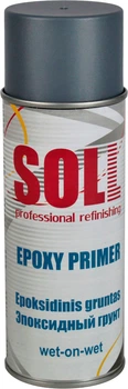 Грунт-спрей эпоксидный (SOLL) Epoxy Primer 1K Серый 400мл. S700029