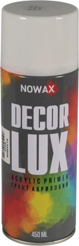 Грунт-спрей (Nowax) Decor Lux Белый 450мл. (RAL 9010) (NX48048/NX65048)