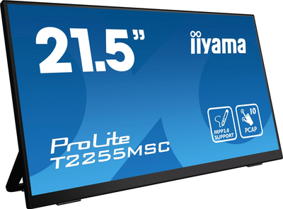 Монітор 21.5" iiyama ProLite T2255MSC-B1