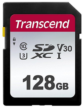 Карта пам'яті Transcend SD 128GB C10 UHS-I R100/W40MB/s