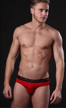 Мужские трусы слипы Jolidon N245MM 2XL Красный