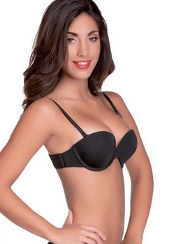Бюстгальтер балконет LoveandBra JOLLY 85B Чорний