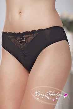 Женские трусы слипы RosaSelvatica ANGELICA_SL293 M Чёрный
