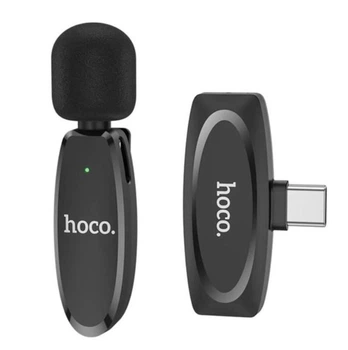 Мікрофон бездротовий HOCO L15 Type-C Чорний