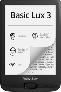 Электронная книга 6" PocketBook PB617-P-WW 8Gb Wi-Fi Black