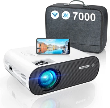 Мультимедийный портативный проектор WiMiUS ‎K5 Full HD LED 7000 Лм