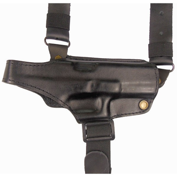 Кобура Медан до Glock 17 оперативна шкіряна формована з комбінованим кріпленням ( 1001 Glock 17 горизонтальна)