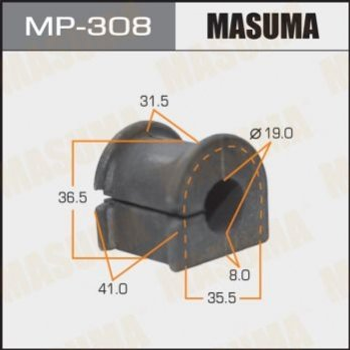 Втулки стабилизатора MASUMA MP308 Toyota Corolla 4881512320