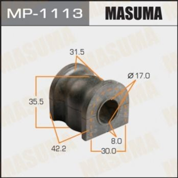 Втулки стабилизатора MASUMA MP1113 Mazda CX-9 GJ6A28156, TD1328156