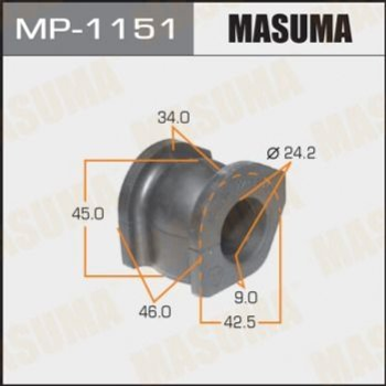 Втулки стабилизатора MASUMA MP1151 Honda Civic 51306SNAA02