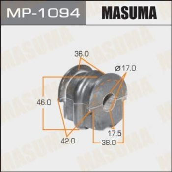 Втулки стабилизатора MASUMA MP1094 Nissan Teana 562431AD0A, 56243JN00A