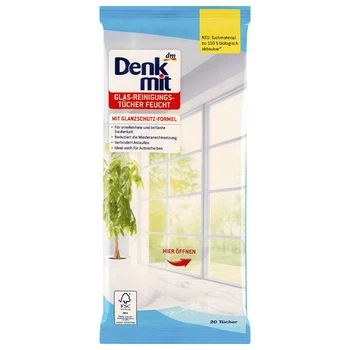 Влажные салфетки для окон Denkmit 20 шт