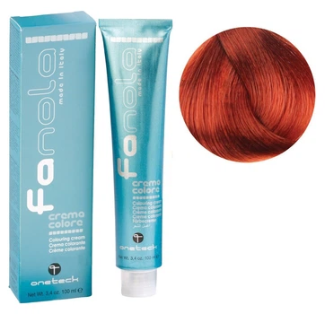 Краска для волос Fanola № 7.44 Medium Intensive Copper Blonde интенсивный медный, 100мл