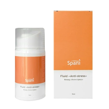 Легкий гель для обличчя Spani з ефектом матування та SPF 35 Fluid Anti-stress SPF 35 50 мл 681962